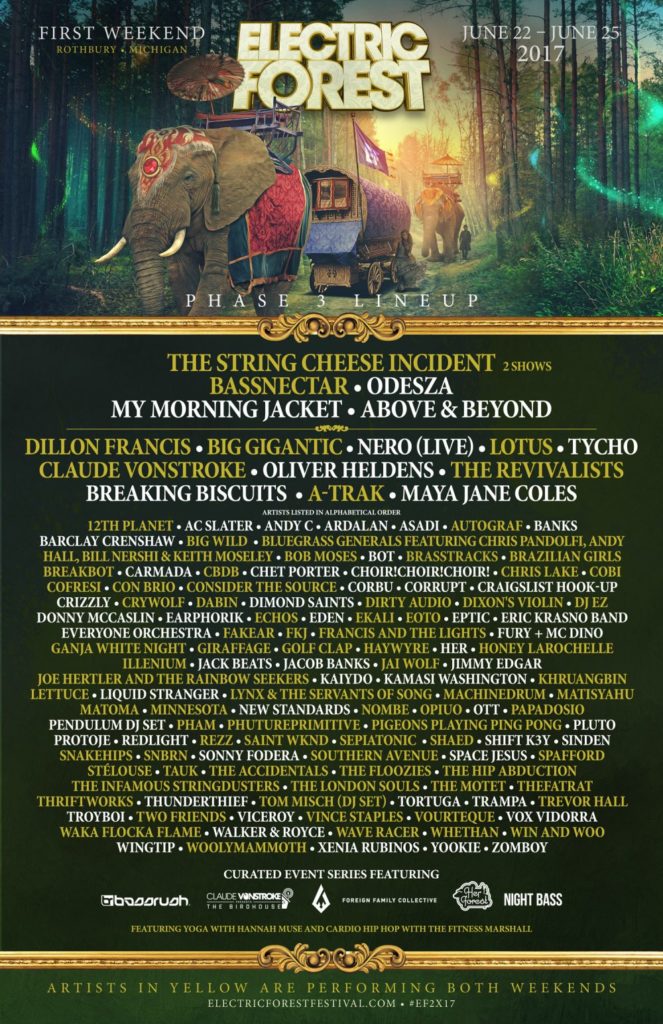 2017 Summer Music Festivals: Electric Forest