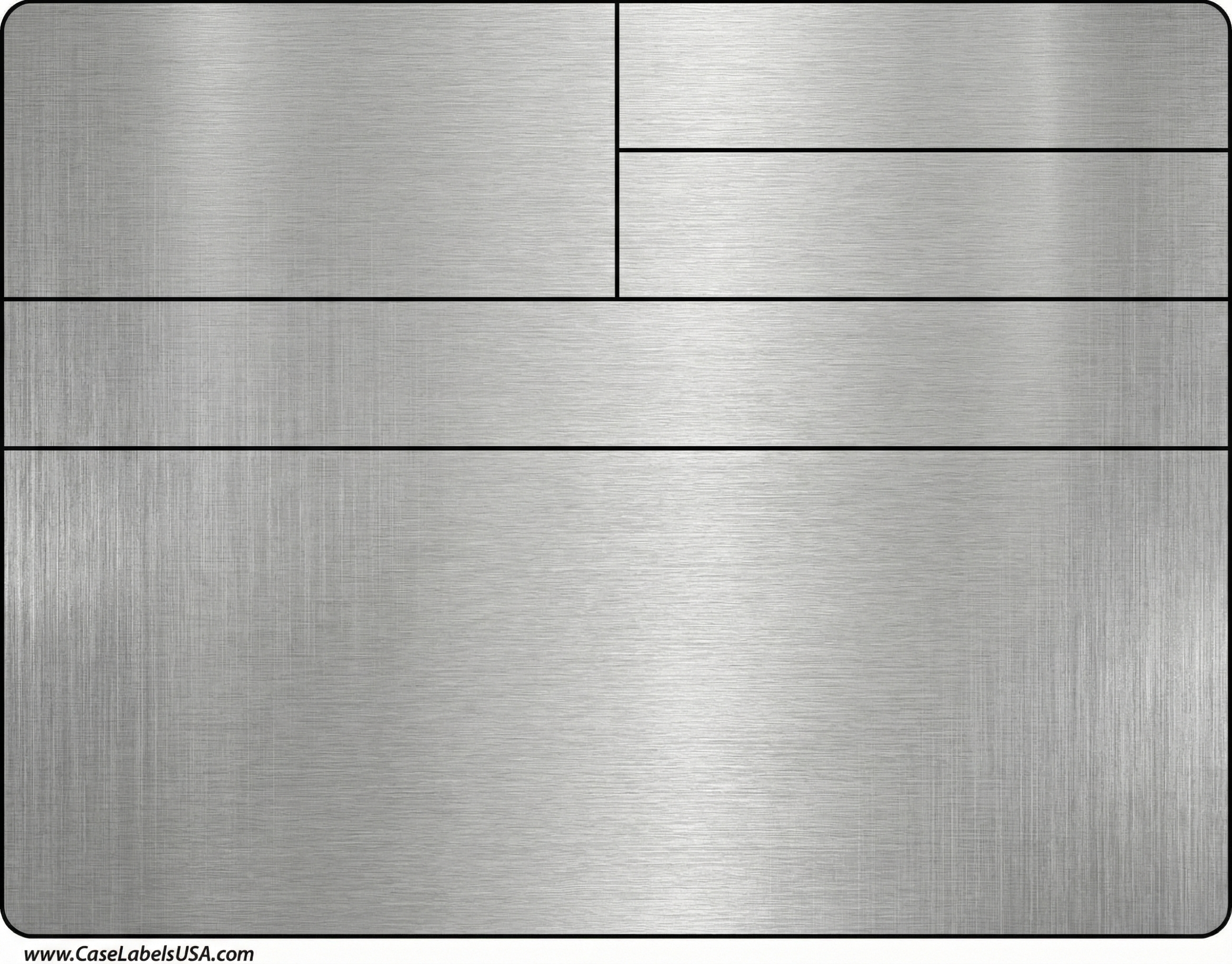 Metal Case Label - Layout A (MCL110392)
